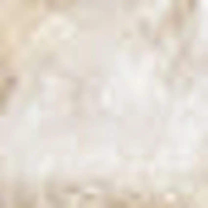 4' Ivory Blue And Yellow Floral Round Rug Photo 7