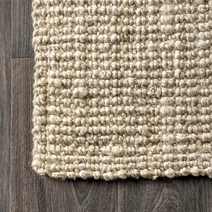 10' Jute Handmade Runner Rug Photo 9