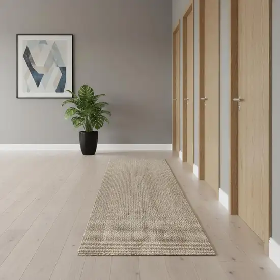 18' Jute Handmade Runner Rug Photo 2
