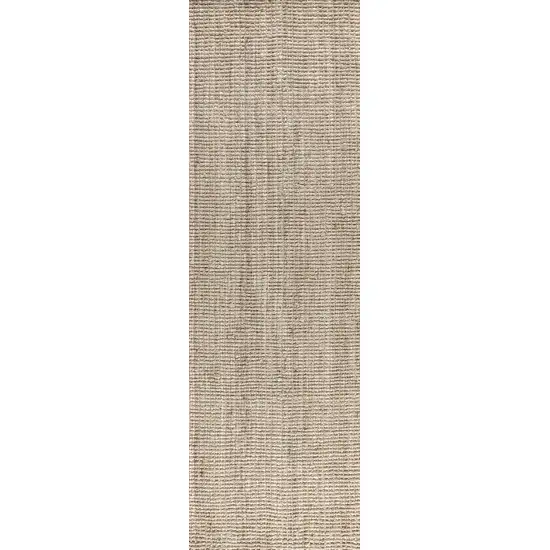 18' Jute Handmade Runner Rug Photo 1