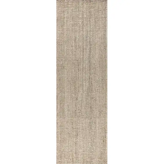 20' Jute Handmade Runner Rug Photo 4