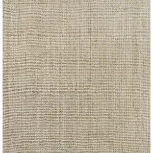 Photo of 5' Jute Handmade Square Rug