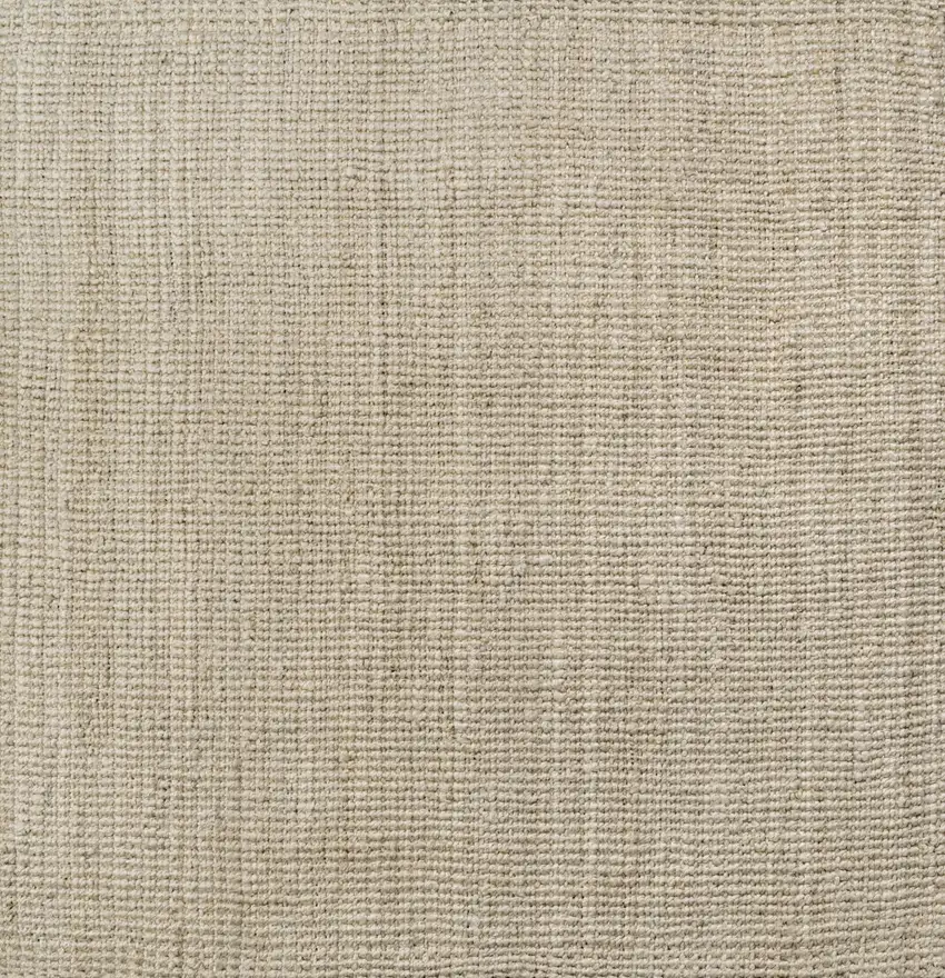 6' Jute Handmade Square Rug Photo 3