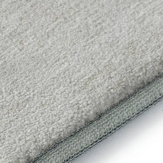 8' Khaki And Ivory Geometric Washable Round Rug With UV Protection Photo 1