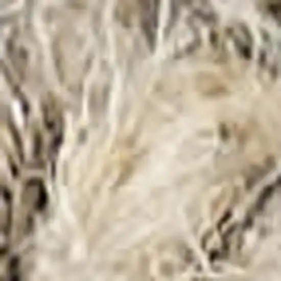 8' Latte Wool Runner Rug Photo 2