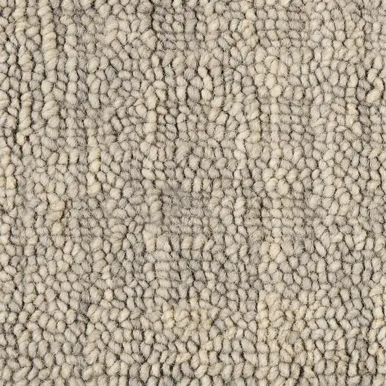 8' Latte Wool Runner Rug Photo 4