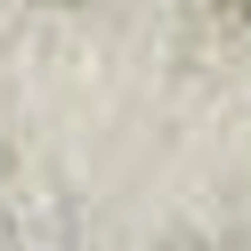 7' Light Blue Floral Power Loom Runner Rug Photo 3