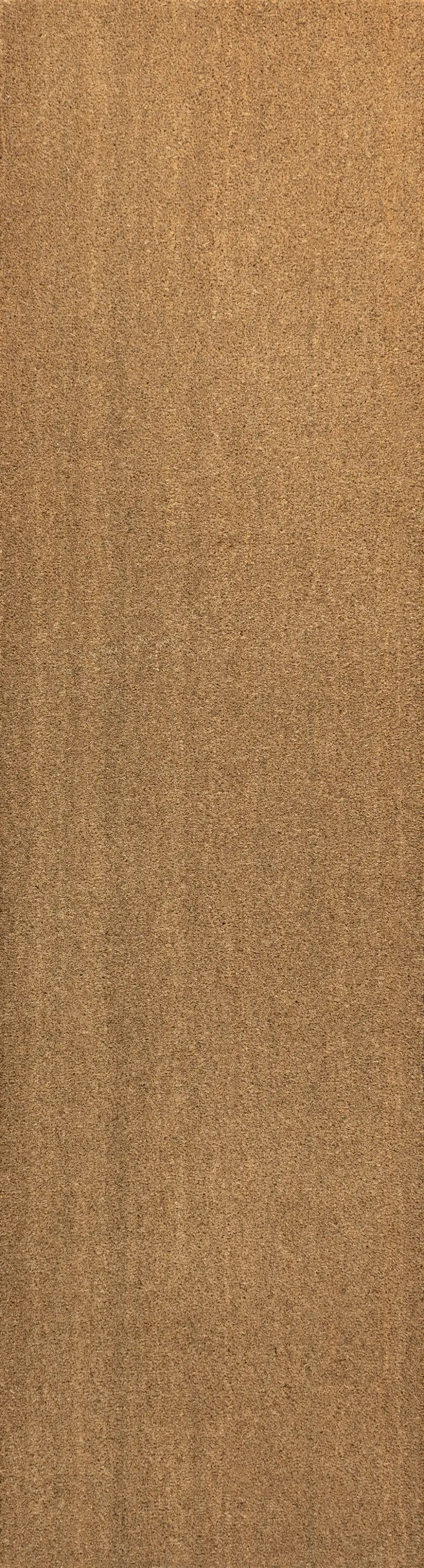 8' Light Brown Indoor Outdoor Runner Rug Photo 1