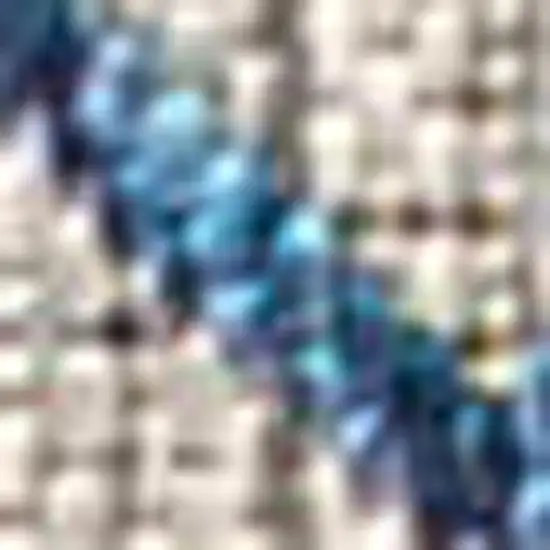 8' Light Gray And Navy Blue Trellis Indoor Outdoor Runner Rug Photo 2