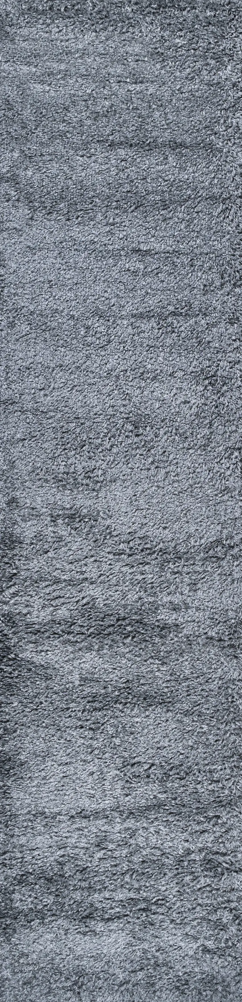 8' Light Gray Runner Rug Photo 1