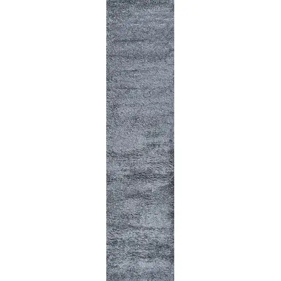 8' Light Gray Runner Rug Photo 4