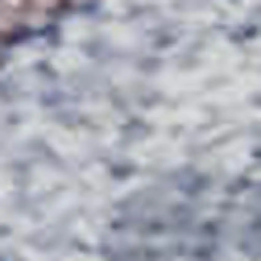 8' Mauve Blue And Ivory Abstract Washable Area Rug With UV Protection Photo 2