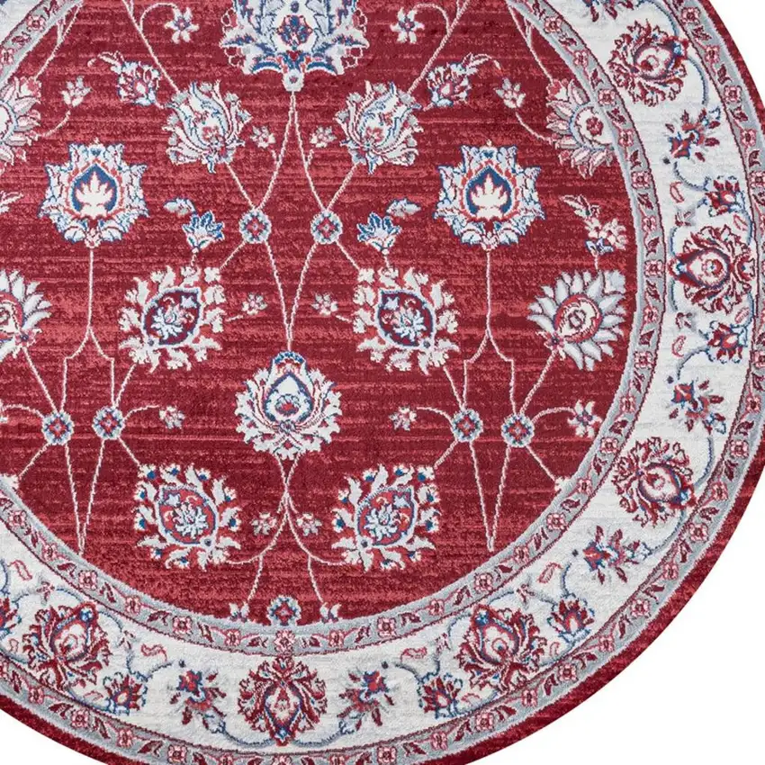 5' Medallion Round Rug Photo 4