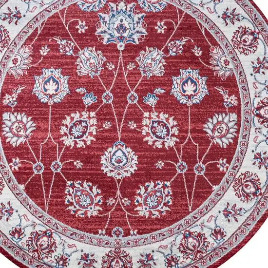 6' Medallion Round Rug Photo 4