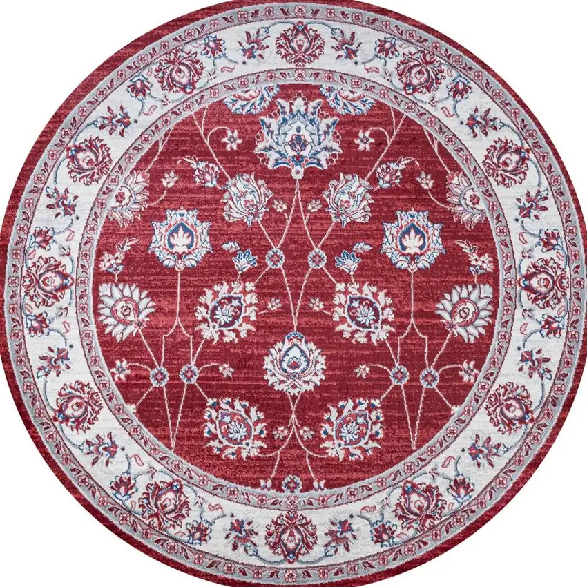 6' Medallion Round Rug Photo 3
