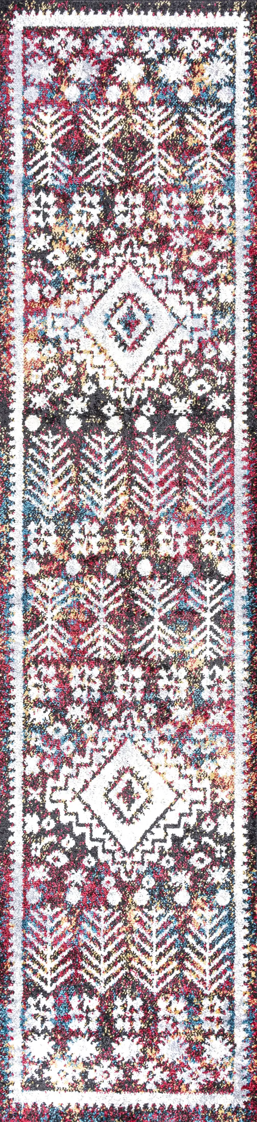 10' Medallion Runner Rug Photo 2