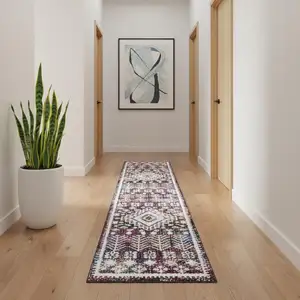 Photo of 10' Medallion Runner Rug