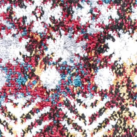 8' Medallion Runner Rug Photo 3