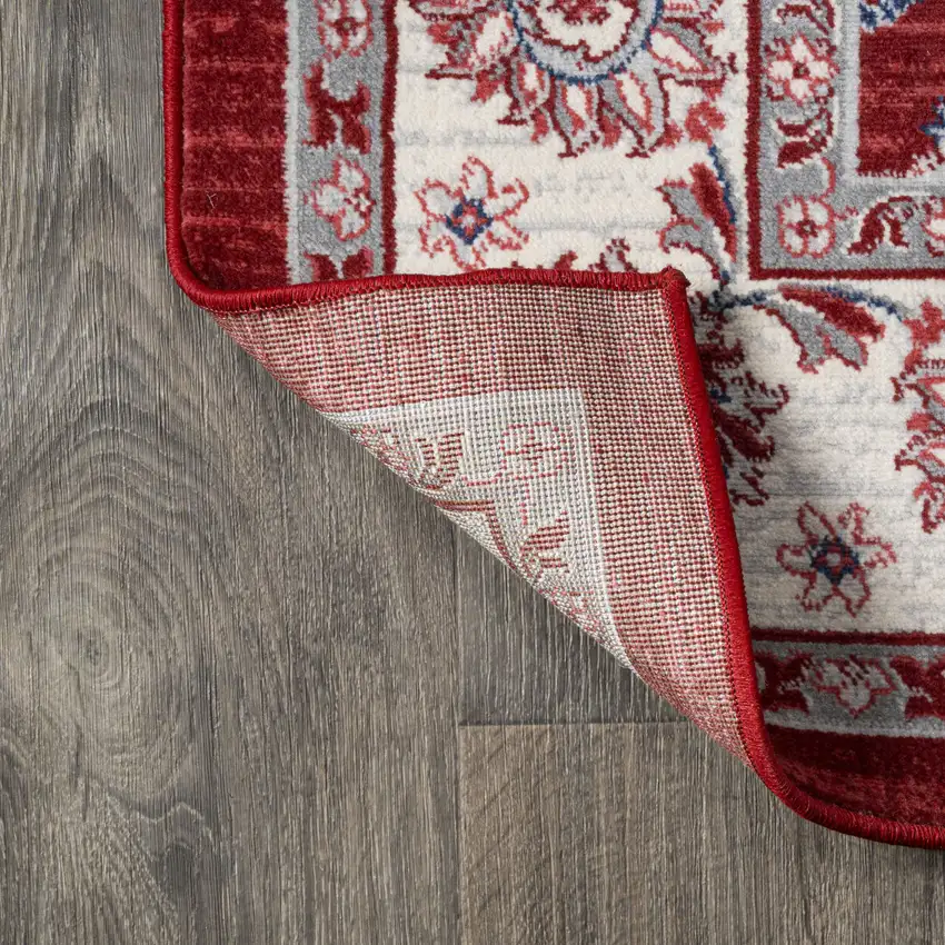 8' Medallion Runner Rug Photo 8