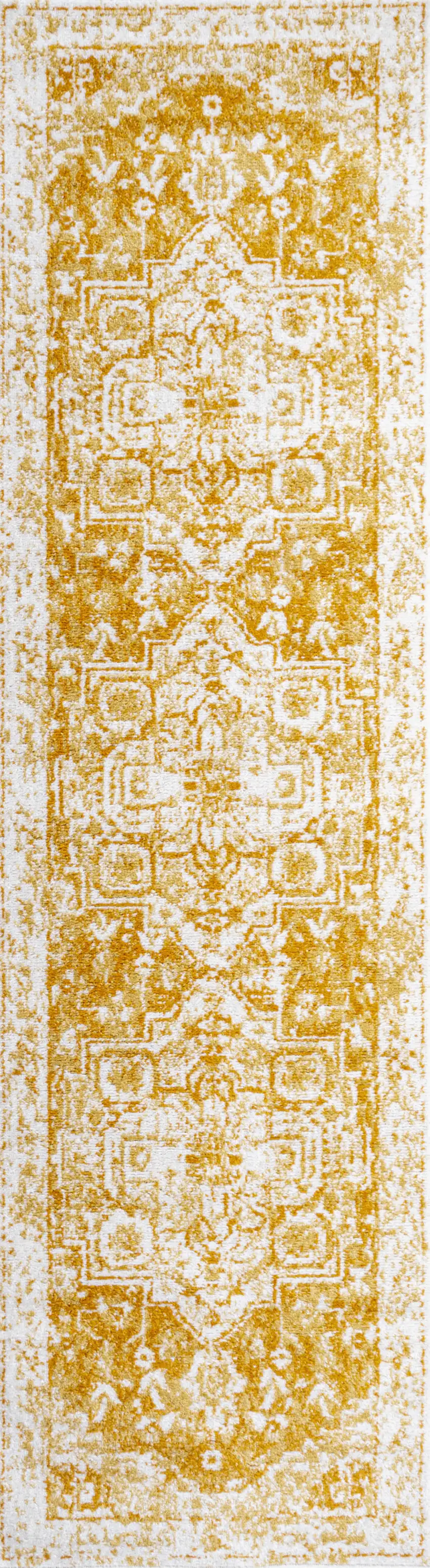 8' Medallion Runner Rug Photo 2