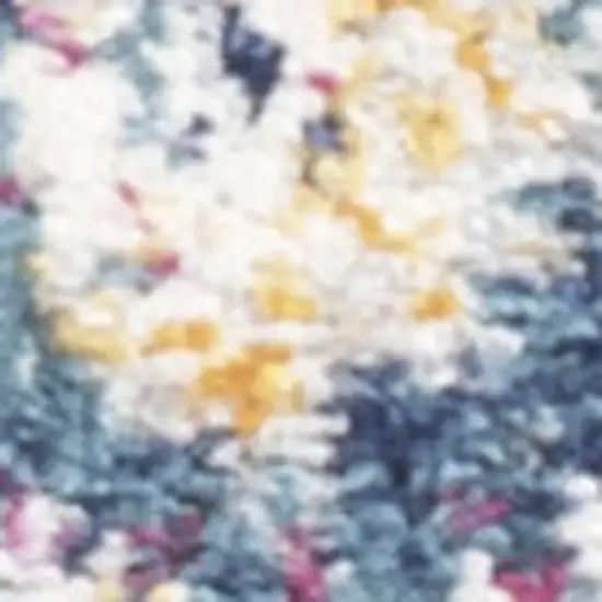 8' Medallion Runner Rug Photo 3