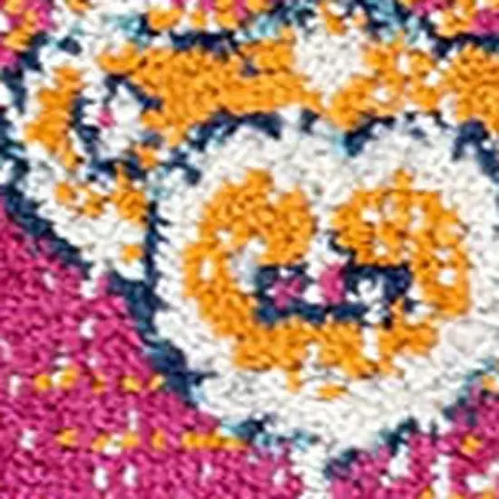 8' Medallion Runner Rug Photo 3