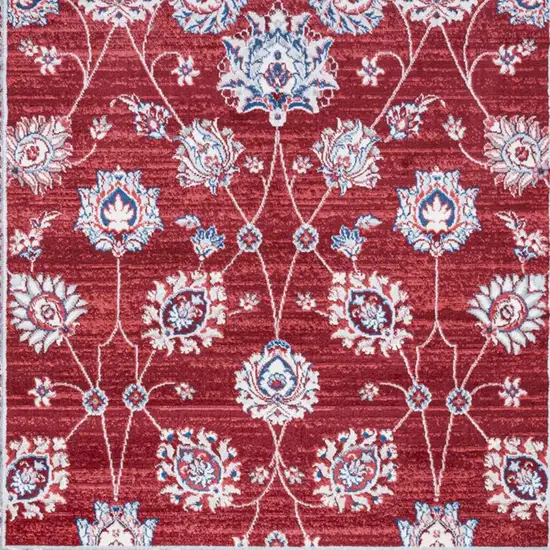 5' Medallion Square Rug Photo 3