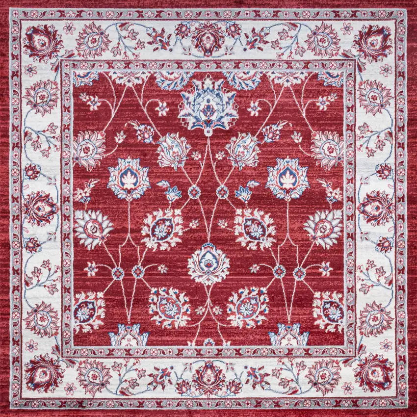 6' Medallion Square Rug Photo 2