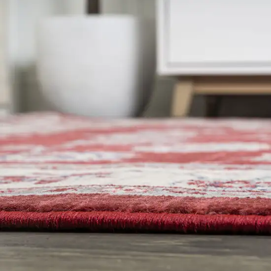 6' Medallion Square Rug Photo 6