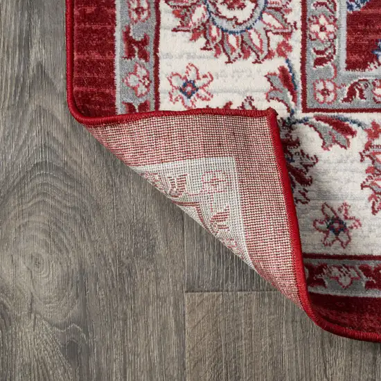 6' Medallion Square Rug Photo 8