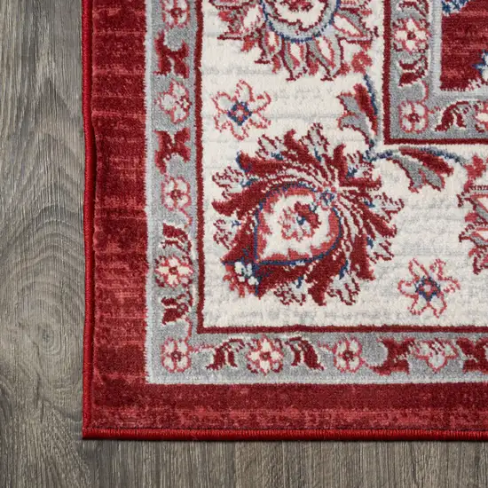 6' Medallion Square Rug Photo 9