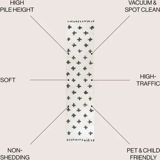 10' Moroccan Runner Rug Photo 6