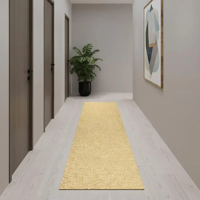 10' Mustard Runner Rug Photo 2