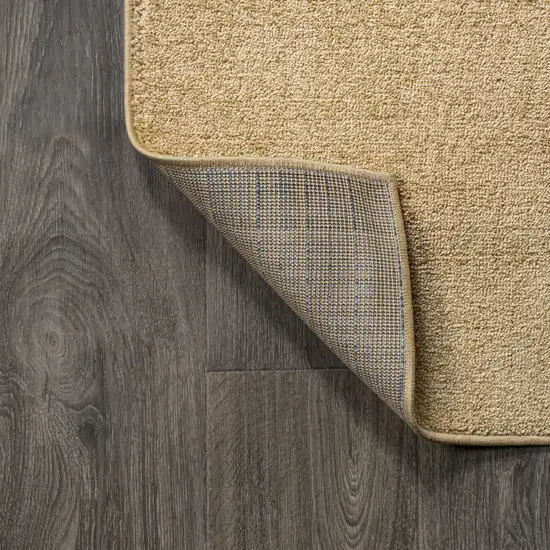8' Mustard Runner Rug Photo 6