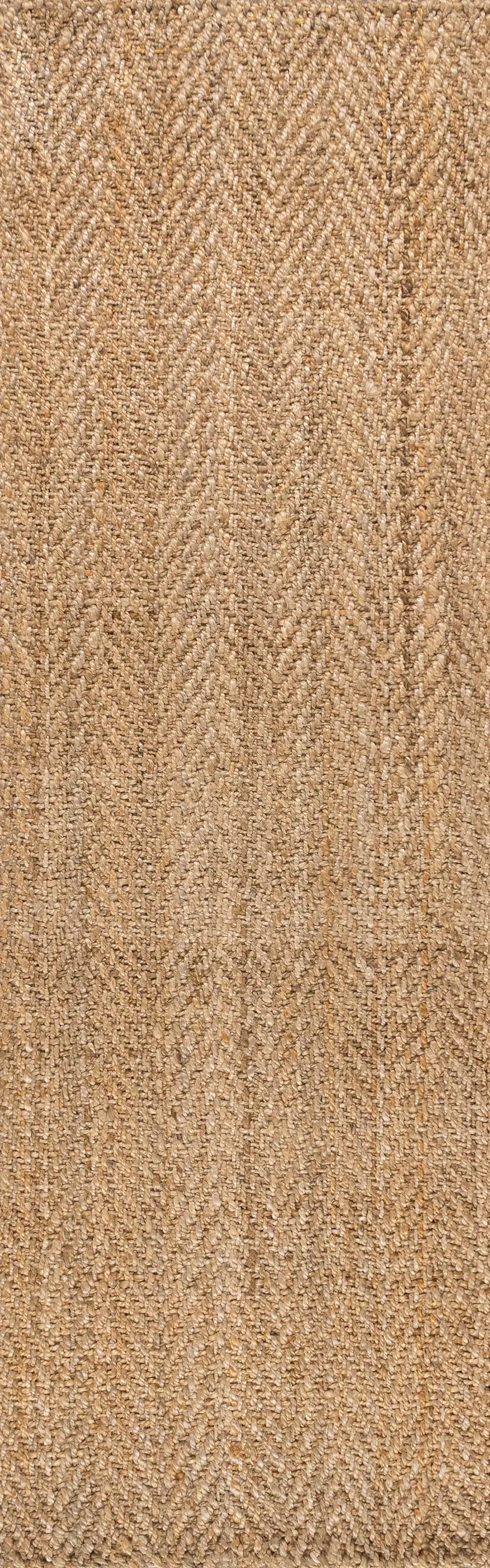 10' Natural Jute Handmade Runner Rug Photo 4