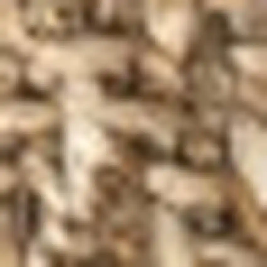 6' Natural Jute Handmade Square Rug Photo 3