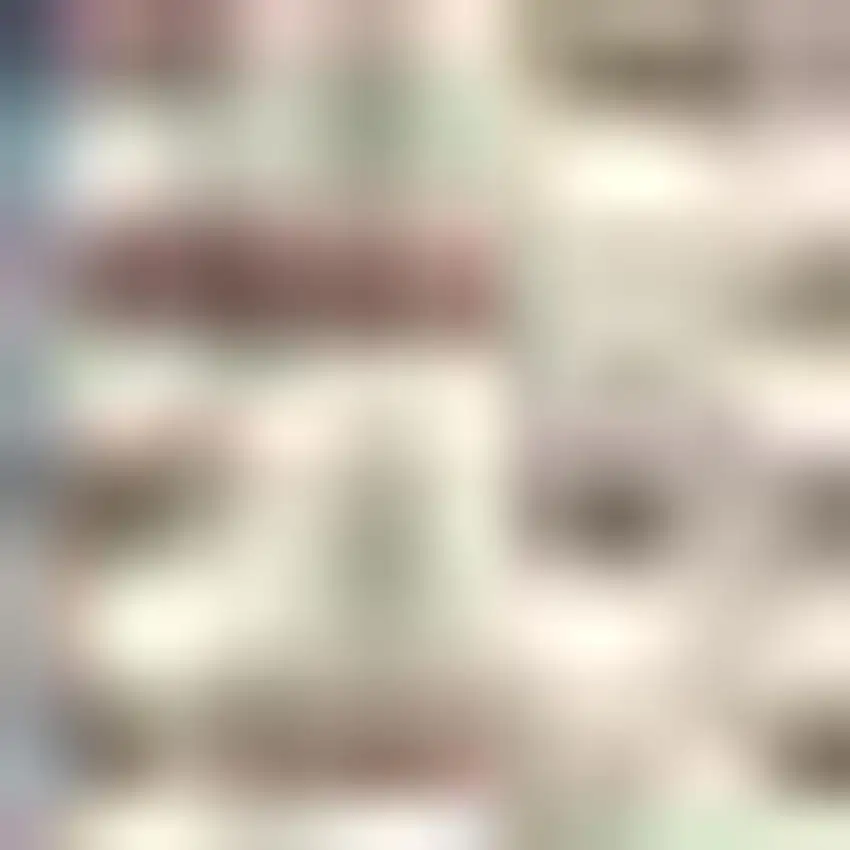 8' Navy Blue And Gray Medallion Indoor Outdoor Runner Rug Photo 2