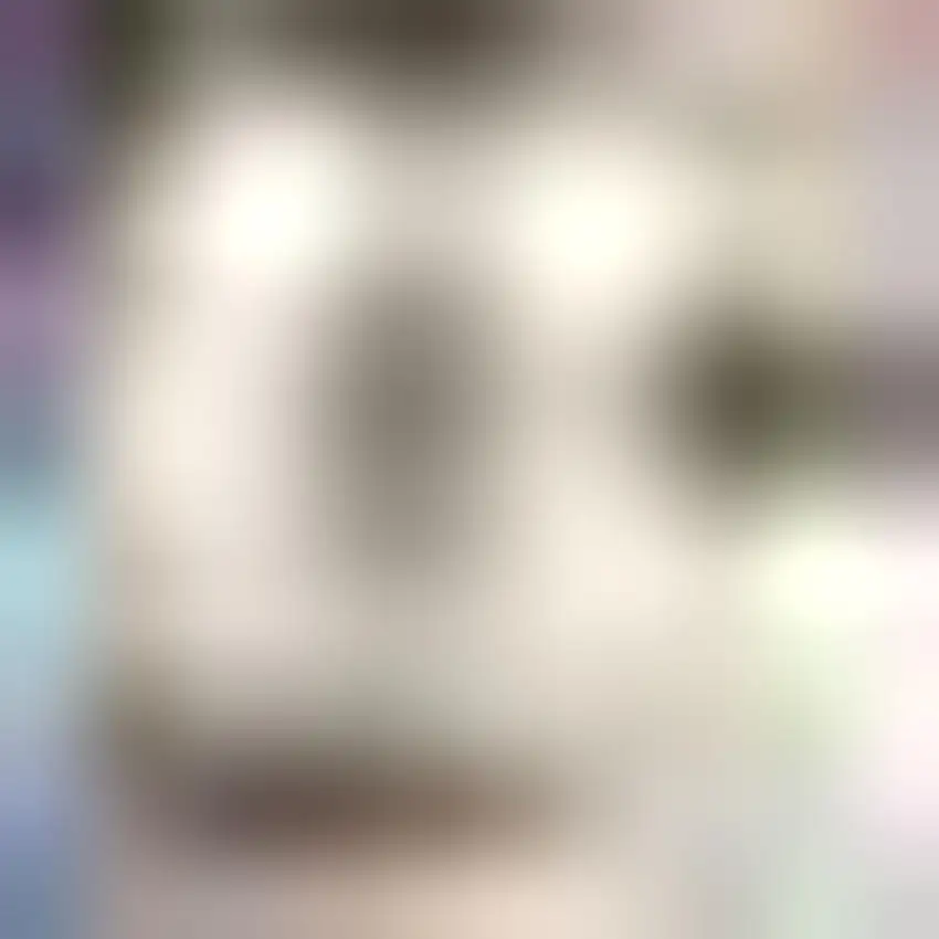 8' Navy Blue And Gray Medallion Indoor Outdoor Runner Rug Photo 2