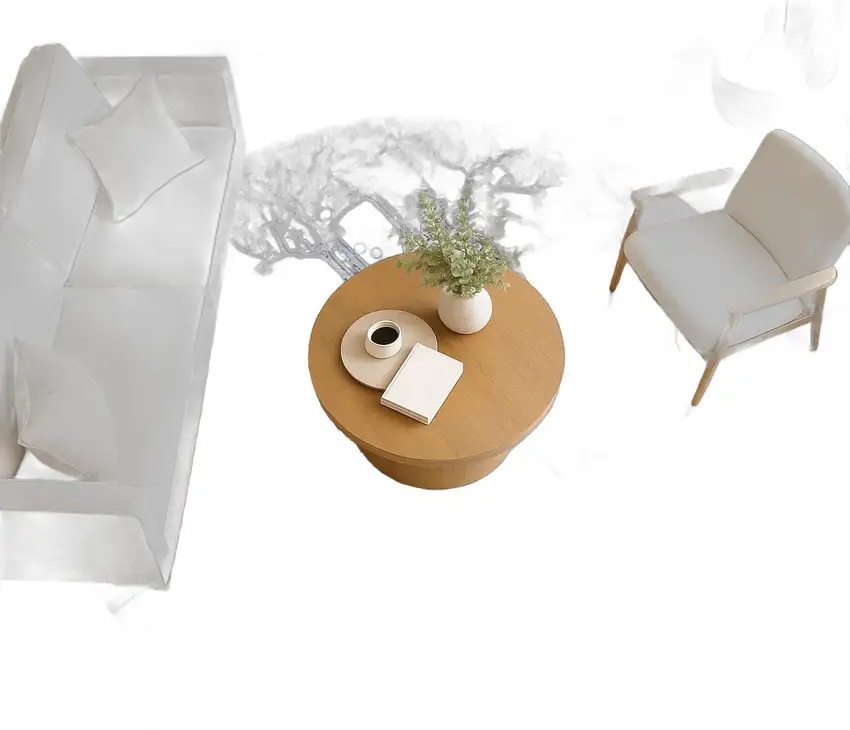 8' Navy Blue And Ivory Round Floral Washable Indoor Outdoor Area Rug Photo 5