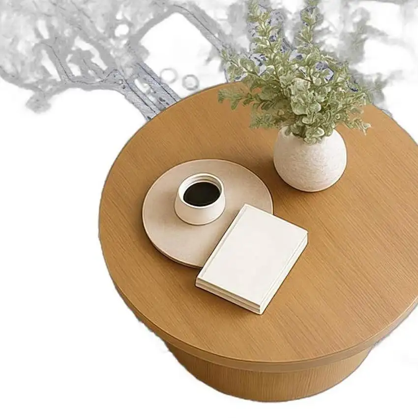 8' Navy Blue And Ivory Round Floral Washable Indoor Outdoor Area Rug Photo 7