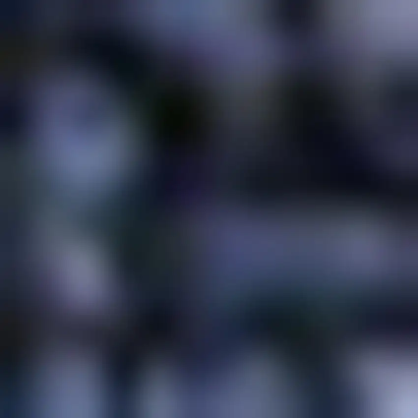 7' Navy Blue Jute Handmade Square Rug Photo 3