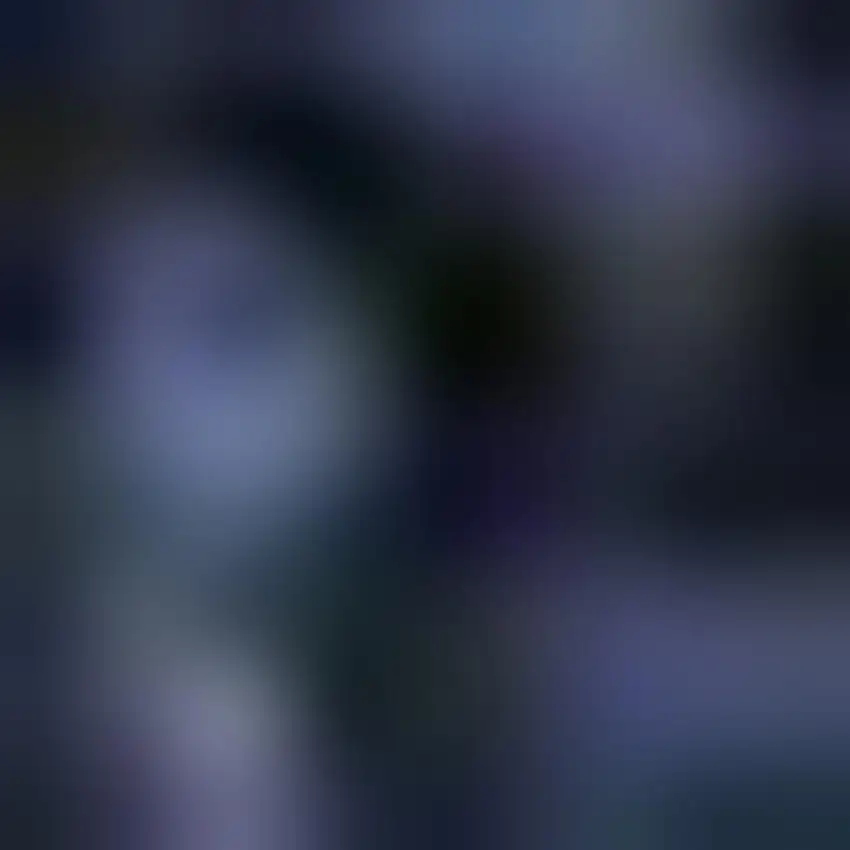 7' Navy Blue Jute Handmade Square Rug Photo 2