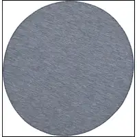 Photo of 8' Navy Blue Round Power Loom Area Rug