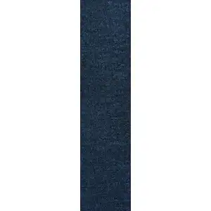 Photo of 10' Navy Blue Runner Rug