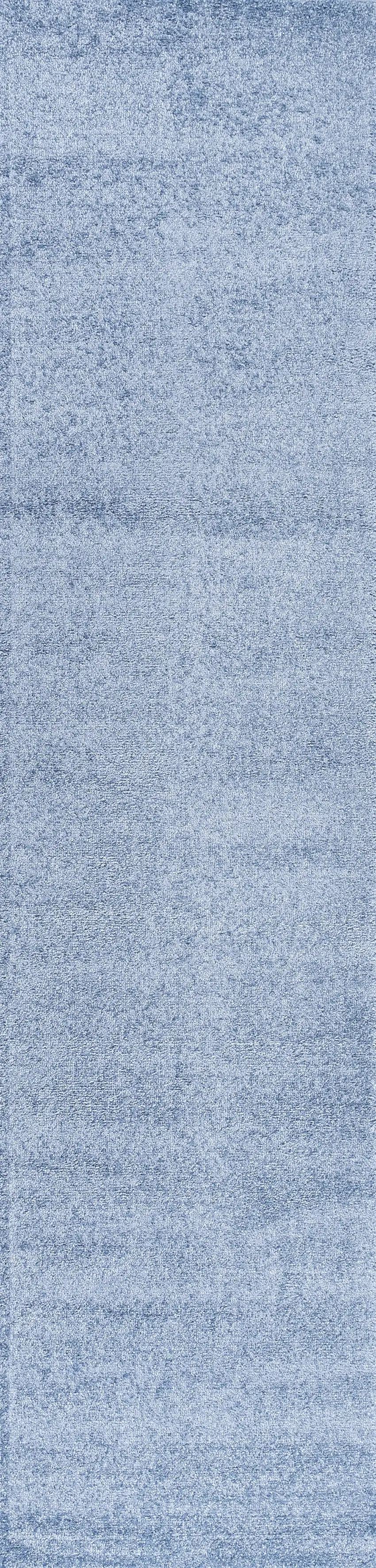 8' Navy Blue Runner Rug Photo 4