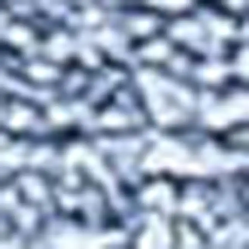 8' Navy Blue Runner Rug Photo 3