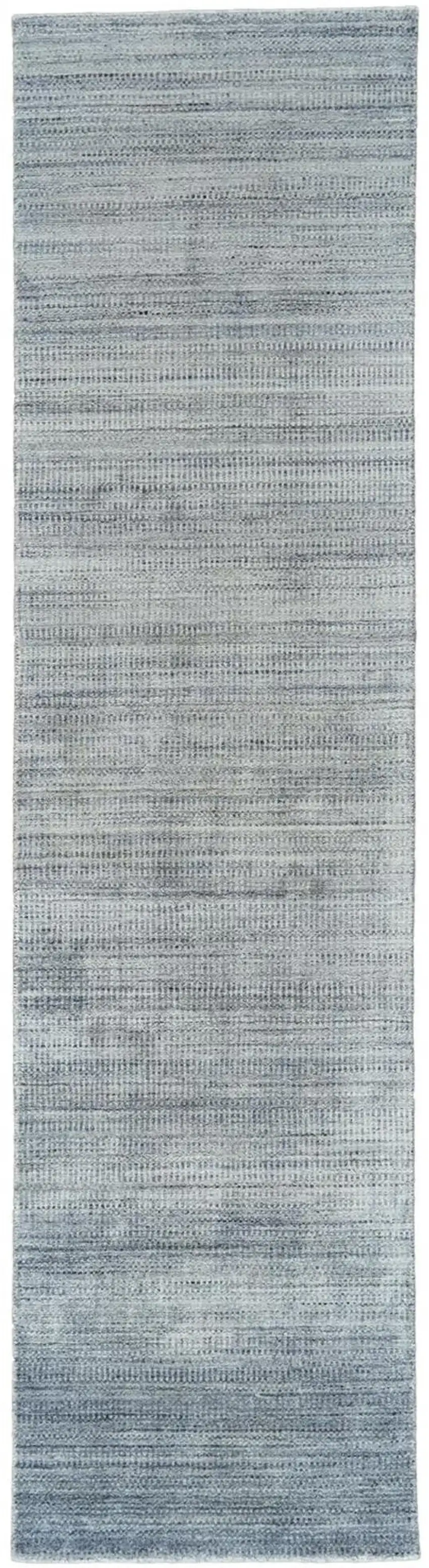 10' Ombre Hand Woven Runner Rug Photo 2