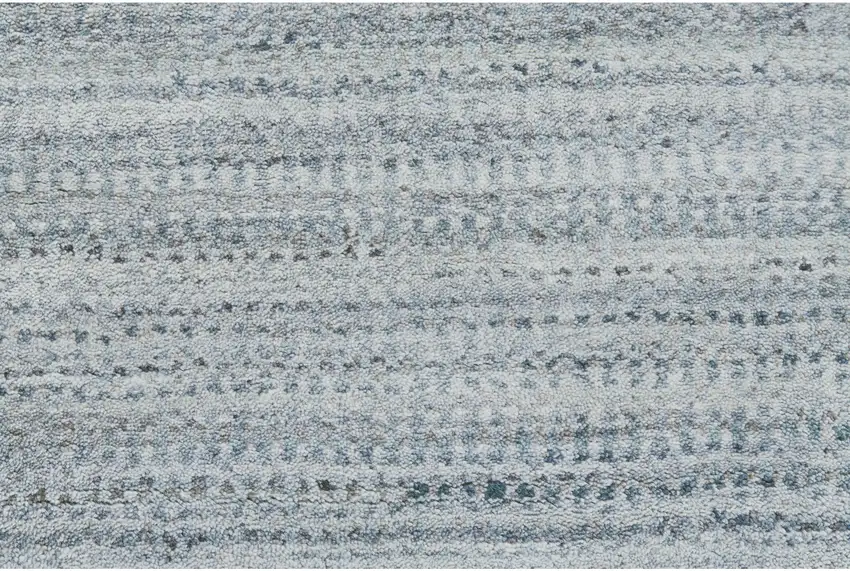 10' Ombre Hand Woven Runner Rug Photo 5