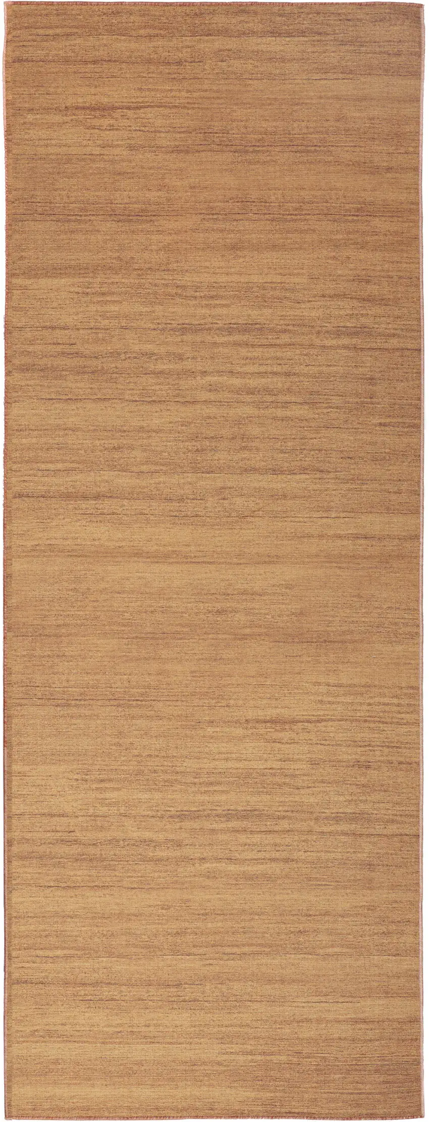 8' Orange Abstract Runner Rug Photo 4