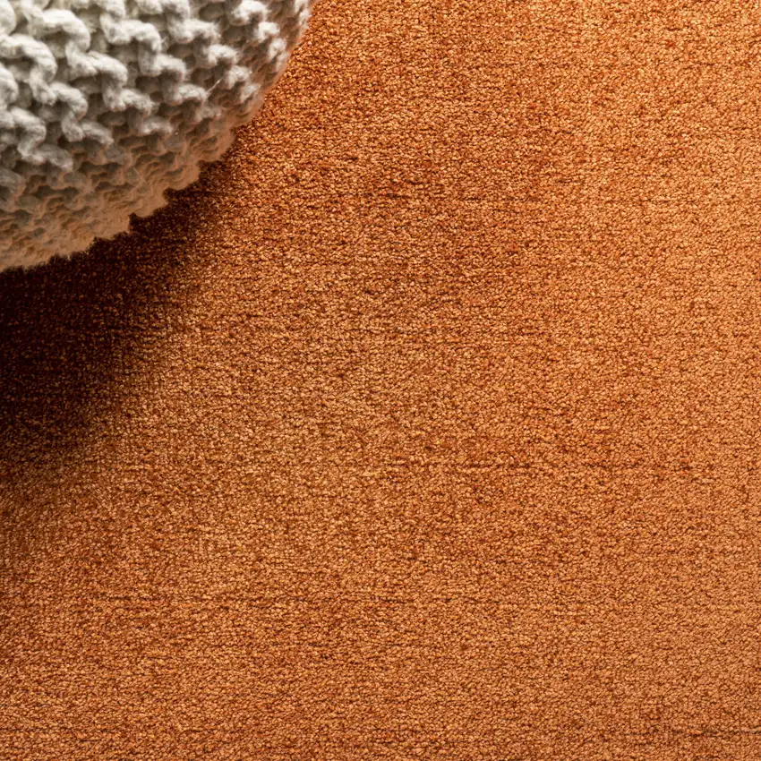 8' Orange Runner Rug Photo 1